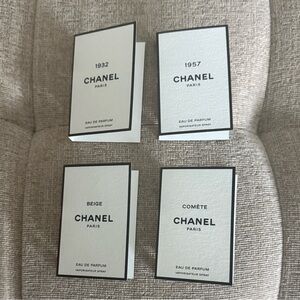 Chanel perfume sample set of four